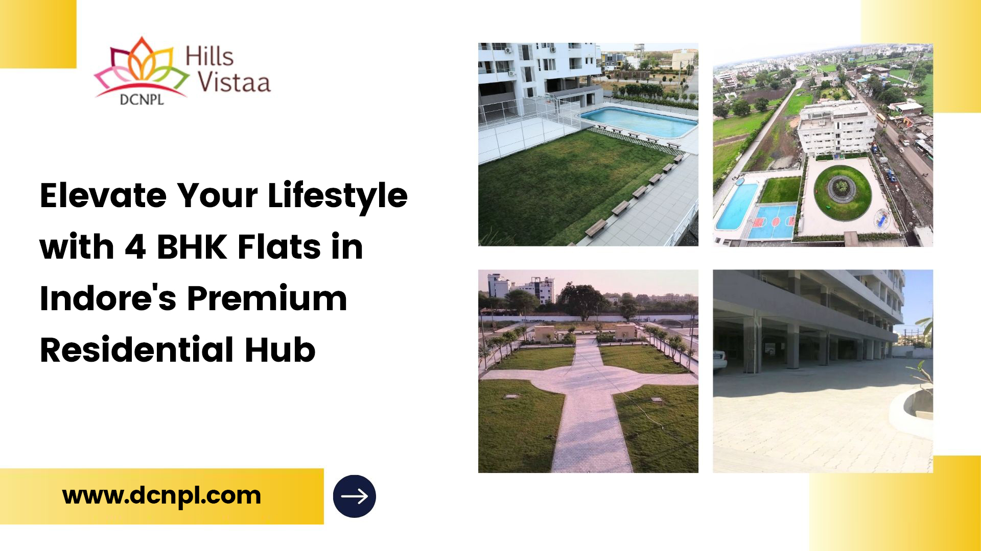 Elevate Your Lifestyle with 4 BHK Flats in Indore&#039;s Premium Residential Hub